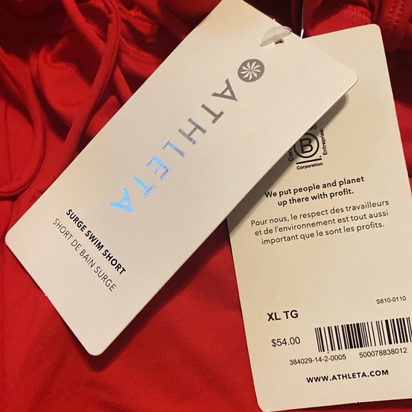 ❤️ Athleta Surge Short // Matador Red #384029 - Picture 7 of 7